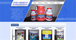 Desktop Screenshot of indoamericanpharma.com